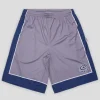 Always Do What You Should Do Court Shorts - Grey/Navy