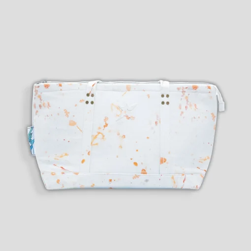 Carpet Company Rust Tote - White
