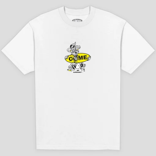 Come Sundown Concuss Tee - White