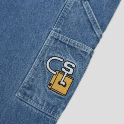 Come Sundown Lock Denim Jean - Washed Blue