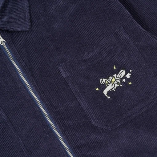 Come Sundown Only Judge Can God Me Jacket - Navy