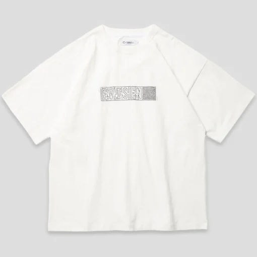 Evisen Maze Tee - White