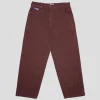 Hoddle 12 Ounce Denim Ranger Jean - Brown / Blue Stitch