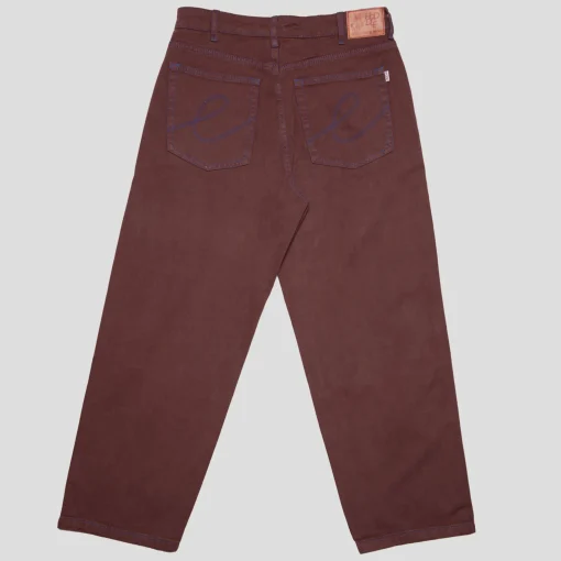 Hoddle 12 Ounce Denim Ranger Jean - Brown / Blue Stitch
