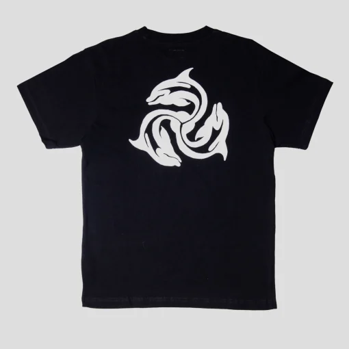 Hoddle Dolphin Tee - Black