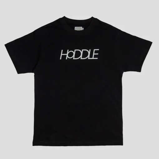 HODDLE "LOGO" TEE BLACK