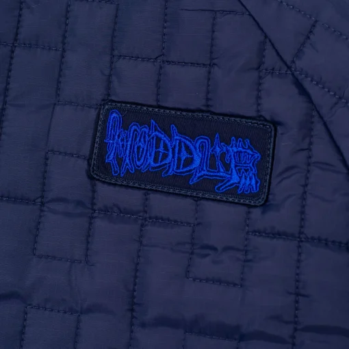 Hoddle M1 Reversible Bomber Jacket - Navy / Safety Orange