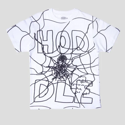 Hoddle Web Tee - White