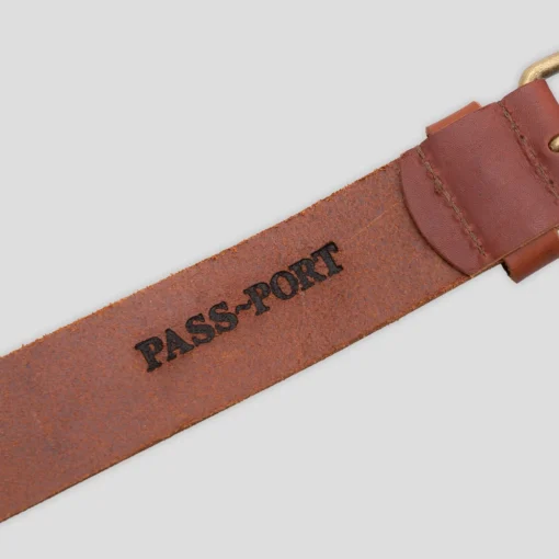 Pass~Port Australian Manufactured Belt - Brown
