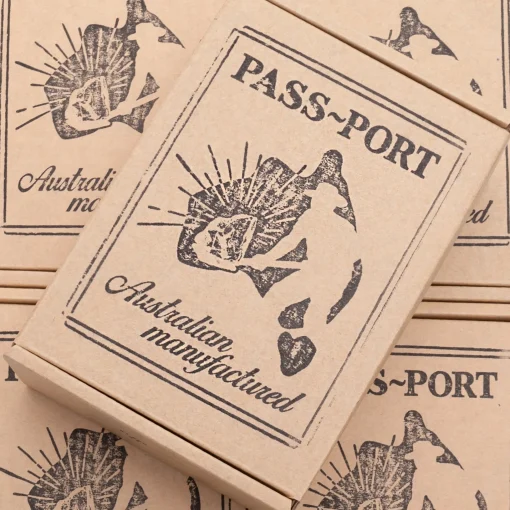Pass~Port Australian Manufactured Belt - Brown