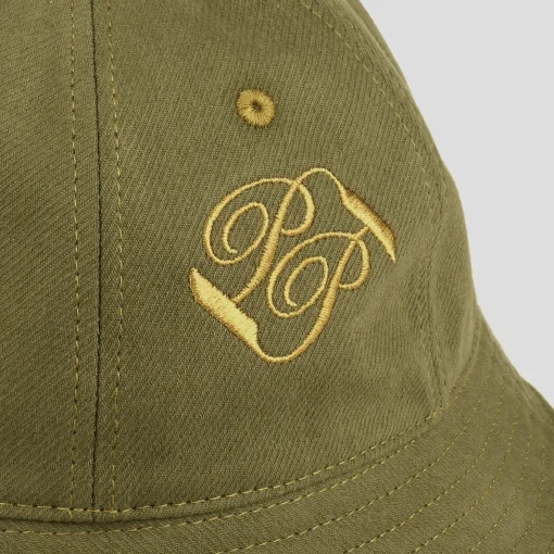 PASS~PORT "BANNER" BUCKET HAT OLIVE