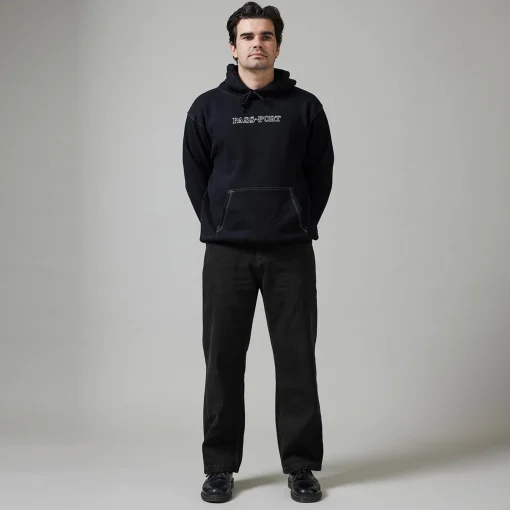 Pass~Port Blended Recycled Cotton Workers Club Jean - Washed Black