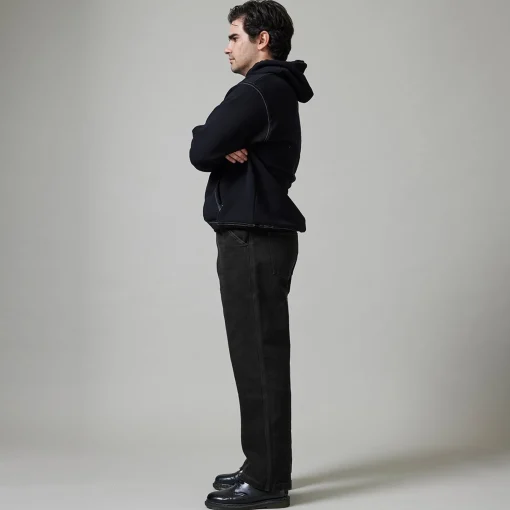 Pass~Port Blended Recycled Cotton Workers Club Jean - Washed Black