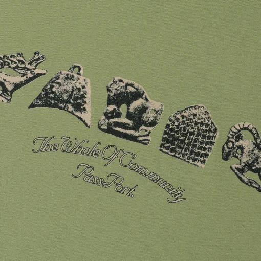 Pass~Port Bronzed Age Tee - Pistachio