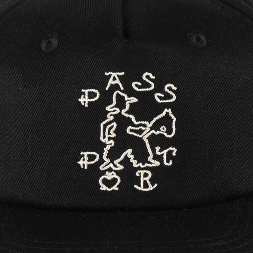 Pass~Port Cowpoke Workers Cap - Black