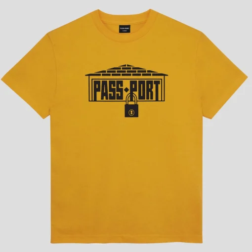 Pass~Port Depot Tee - Gold