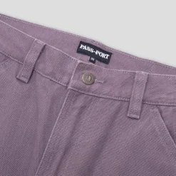 Pass~Port Double Knee Diggers Club Pant - Washed Lilac