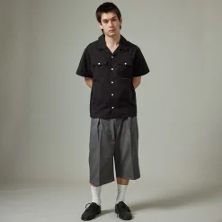 Pass~Port Herringbone Leagues Club Short - Grey