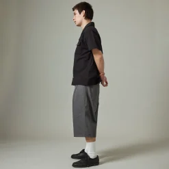 Pass~Port Herringbone Leagues Club Short - Grey