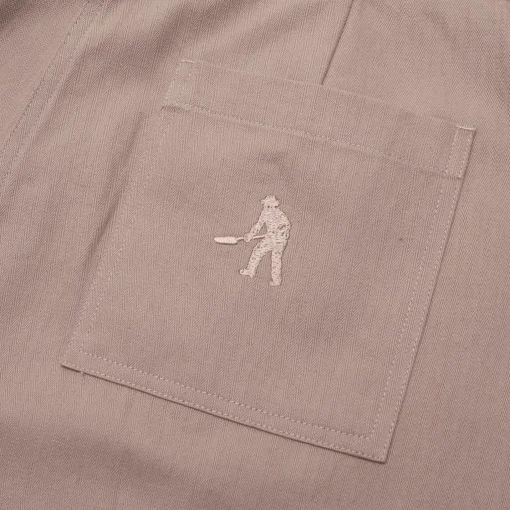 Pass~Port Herringbone Leagues Club Short - Light Brown