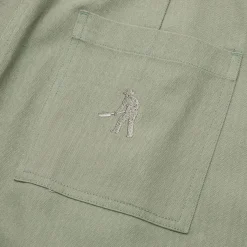 Pass~Port Herringbone Leagues Club Short - Sage
