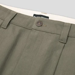 Pass~Port Herringbone Leagues Club Short - Olive