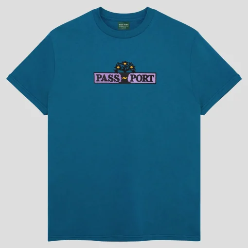 Pass~Port House Plant Organic Tee - Teal