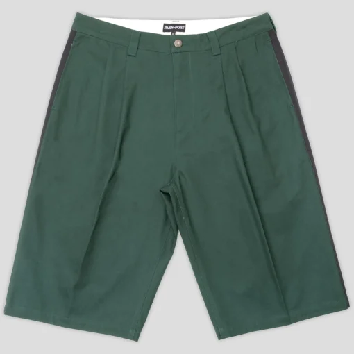 Pass~Port Leagues Club Striped Short - Dark Teal / Black