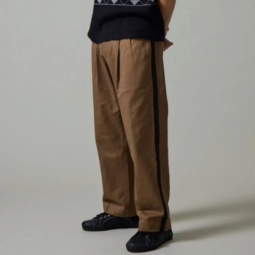 Pass~Port Leagues Club Striped Pant - Taupe / Black