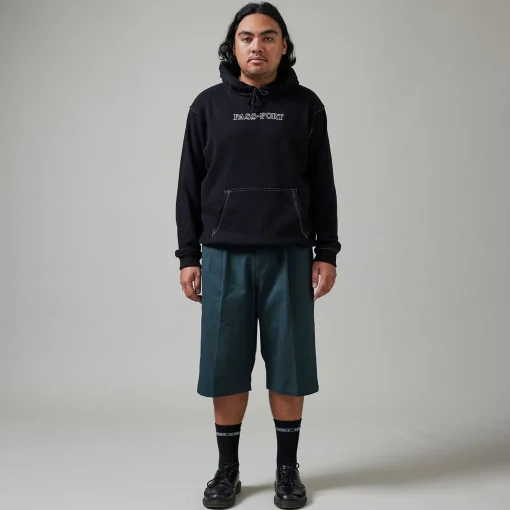 Pass~Port Leagues Club Striped Short - Dark Teal / Black