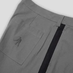 Pass~Port Leagues Club Striped Short - Grey / Black
