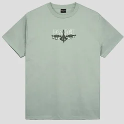 Pass~Port Lily of The Valley Tee - Stonewash Green