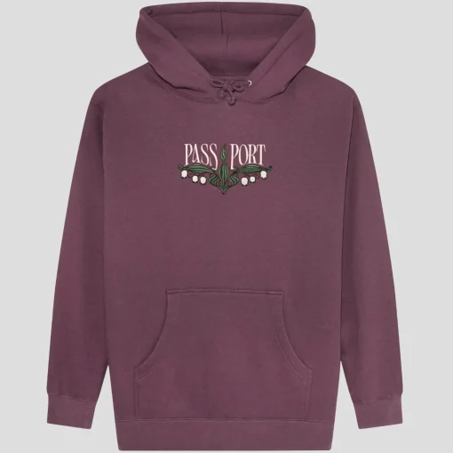Pass~Port Lily of The Valley Hoodie - Washed Berry