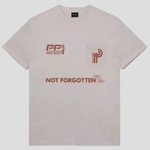 Pass~Port Long Con Pocket Tee - Stone