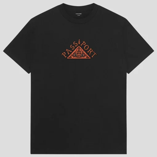 Pass~Port Manuscript Tee - Black