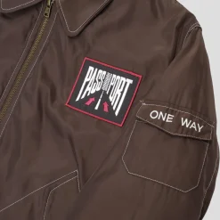 Pass~Port One Way Freight Jacket - Chocolate