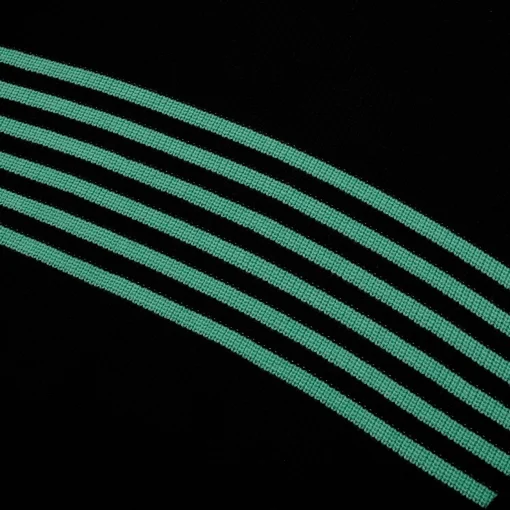 Pass~Port Organic Cotton Stripe Knit Sweater - Black / Green