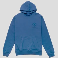 Pass~Port Organic Embroidery Hoodie - Royal Blue