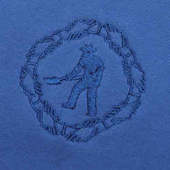 Pass~Port Organic Embroidery Sweater - Royal Blue
