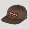 Pass~Port Pattoned Casual Cap - Bark