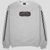 Pass~Port Pattoned Sweater - Ash