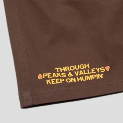 Pass~Port Peaks and Valleys Casual Short - Chocolate