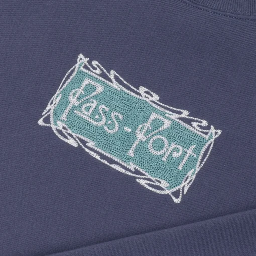 Pass~Port Plume Sweater - Dusty Blue