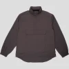 Pass~Port Pullover Lined Spray Jacket RPET - Dark Chocolate