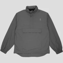 Pass~Port Pullover Lined Spray Jacket RPET - Charcoal