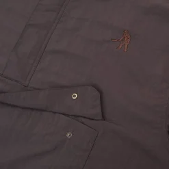 Pass~Port Pullover Lined Spray Jacket RPET - Dark Chocolate