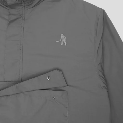 Pass~Port Pullover Lined Spray Jacket RPET - Charcoal