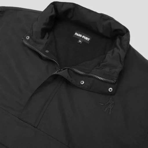 Pass~Port Pullover Lined Spray Jacket RPET - Black