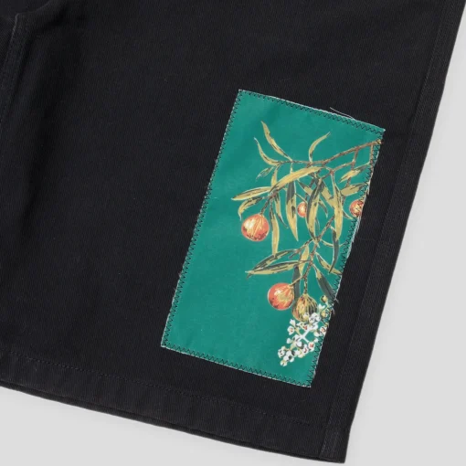 Pass~Port Quandong Workers Club Jean Short - Washed Black