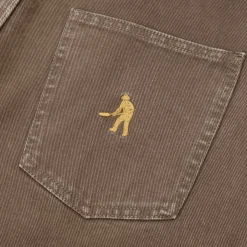Pass~Port Quandong Workers Club Jean Short - Washed Brown